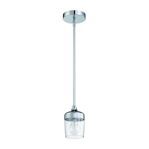 Wrenn - 1 Light Mini Pendant-6.75 Inches Tall and 5.12 Inches Wide - 1324885