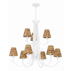 Kokomo - 9 Light Chandelier-32.88 Inches Tall and 36 Inches Wide