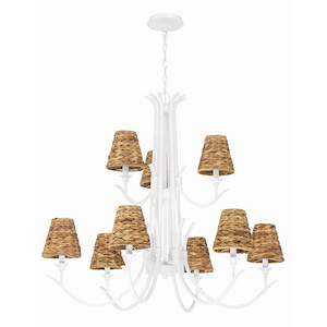 Kokomo - 9 Light Chandelier-32.88 Inch Tall and 36 Inch Wide - 1338143