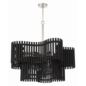 Freeform - 10 Light Chandelier-31.88 Inch Tall and 35.5 Inch Wide - 1421328