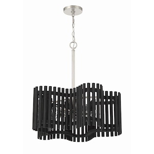 Freeform - 5 Light Chandelier-24.63 Inch Tall and 24 Inch Wide - 1324954
