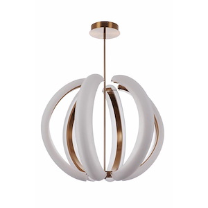 Unwind - 122.4W 6 LED Pendant In Contemporary Style-27.56 Inches Tall and 33.5 Inches Wide