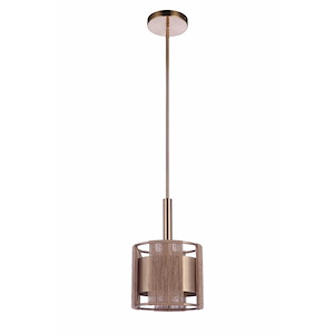 Kensey - 1 Light Mini Pendant-14.75 Inches Tall and 9.13 Inches Wide - 1324898