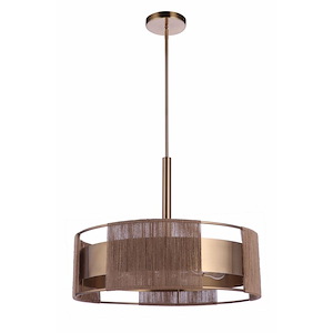 Kensey - 6 Light Pendant-19.13 Inches Tall and 24 Inches Wide - 1324899