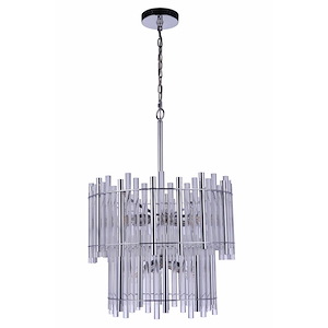 Reveal - 9 Light Chandelier-31.3 Inches Tall and 22.25 Inches Wide - 1338156