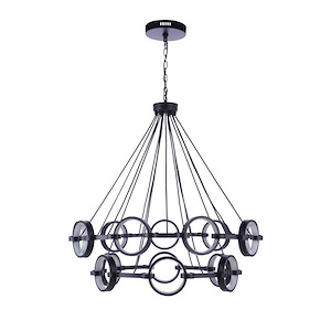 Context - 75W 15 LED Chandelier-37.5 Inch Tall and 36 Inch Wide - 1421332