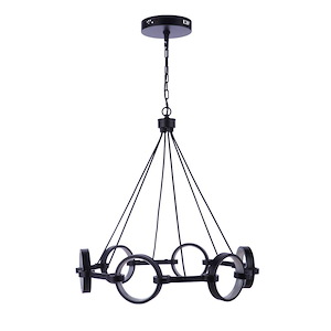 Context - 30W 6 LED Chandelier-27.25 Inch Tall and 28 Inch Wide - 1421334