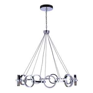 Context - 405W 9 LED Chandelier-35 Inch Tall and 36 Inch Wide - 1421335