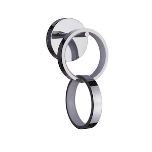 Context - 10W LED Wall Sconce In Contemporary Style-13.25 Inches Tall and 6.5 Inches Wide - 1324938