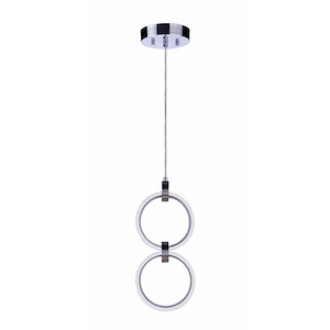 Context - 10W LED Pendant In Contemporary Style-14.5 Inches Tall and 5.13 Inches Wide - 1324973