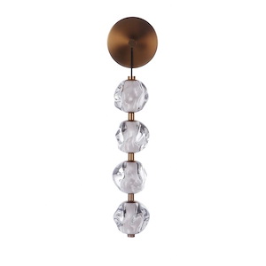 Jackie - 16W 1 LED Wall Sconce In Contemporary Style-25.63 Inches Tall and 6.3 Inches Wide - 1324961