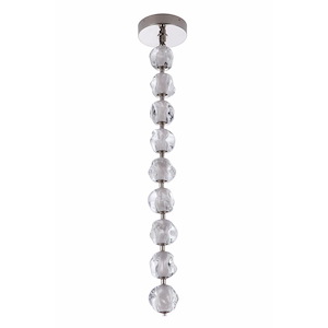 Jackie - 36W 1 LED Pendant In Contemporary Style-47.8 Inches Tall and 8.3 Inches Wide