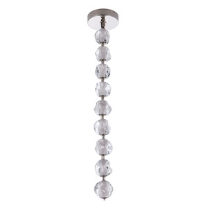 Jackie - 36W 1 LED Pendant In Contemporary Style-47.8 Inches Tall and 8.3 Inches Wide - 1324887