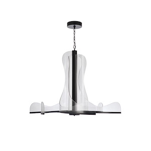 Estrella - 816W 6 LED Chandelier-33.13 Inch Tall and 47.25 Inch Wide - 1364101