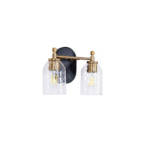 Council - 2 Light Bath Vanity-9 Inch Tall and 12.25 Inch Wide - 1431449