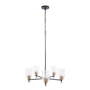 Council - 5 Light Chandelier-31 Inch Tall and 25 Inch Wide - 1431453