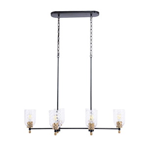 Council - 6 Light Island-28.25 Inch Tall and 15 Inch Wide - 1431455