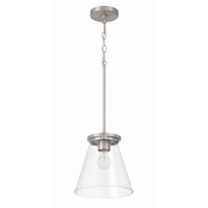 Connell - 1 Light Pendant-10.5 Inch Tall and 10 Inch Wide - 1375008