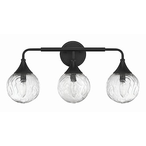 Reflection - 3 Light Bath Vanity-11 Inch Tall and 24 Inch Wide - 1421351