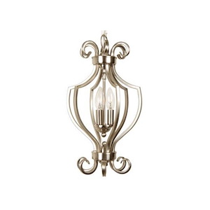 Cecilia - Three Light Cage-Chandelier - 10.5 inches wide by 17.5 inches high