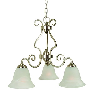 Cecilia - Three Light Chandelier - 20 inches wide by 17 inches high - 1215758