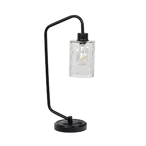 1 Light Table Lamp with USB-23.75 Inches Tall and 6.75 Inches Wide