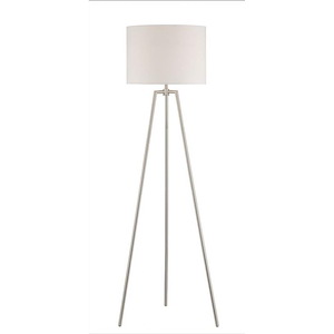 1 Light Tri-Pod Base Floor Lamp-59.88 Inches Tall and 16 Inches Wide