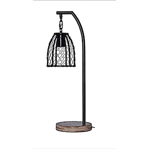 1 Light Table Lamp-22.75 Inches Tall and 7 Inches Wide