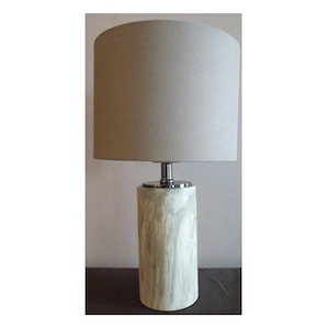 1 Light Table Lamp-16.75 Inches Tall and 10.12 Inches Wide