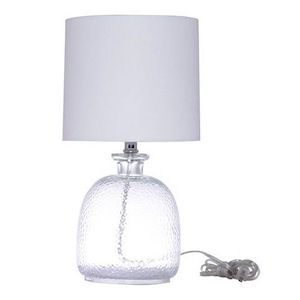 1 Light Table Lamp-16.93 Inches Tall and 9.02 Inches Wide