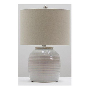 1 Light Table Lamp-21 Inches Tall and 14 Inches Wide