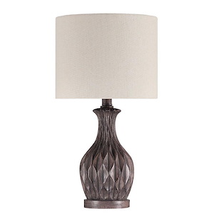 1 Light Table Lamp-18.23 Inches Tall and 10 Inches Wide