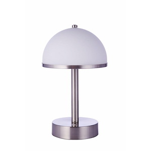 5W 1 LED Rechargeable Table Lamp In Contemporary Style-11 Inches Tall and 6.5 Inches Wide