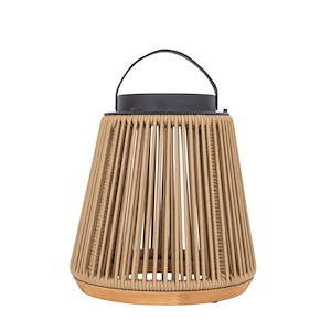 Sea Scape - 3W 1 LED Outdoor Rechargeable Table Lamp-14.5 Inch Tall and 13.13 Inch Wide - 1364116