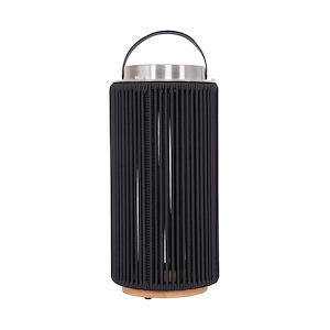 Sea Scape - 3W 1 LED Outdoor Rechargeable Table Lamp-19 Inch Tall and 9 Inch Wide - 1364118