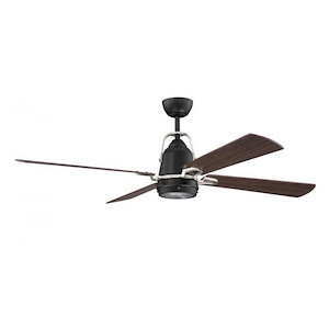 Beckett - Ceiling Fan with Light Kit in Transitional Style - 52 inches wide by 15.68 inches high