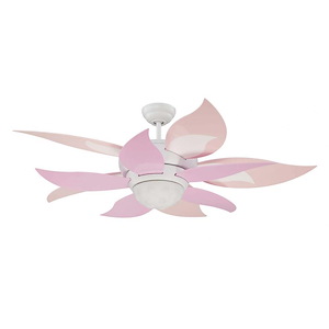 Bloom - 10 Blade Ceiling Fan with Light Kit In Traditional Style-52 Inche Wide