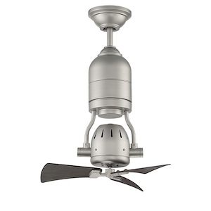 Bellows Uno - 3 Blade Ceiling Fan with Light Kit In Transitional Style-18.11 Inches Tall and 18 Inche Wide