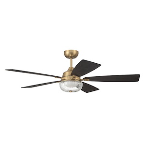 Chandler - 5 Blade Ceiling Fan with Light Kit In Traditional Style-16.37 Inches Tall and 52 Inches Wide - 1379406