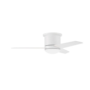 Cole II - 3 Blade Ceiling Fan with Light Kit In Contemporary Style-10.62 Inches Tall and 44 Inche Wide