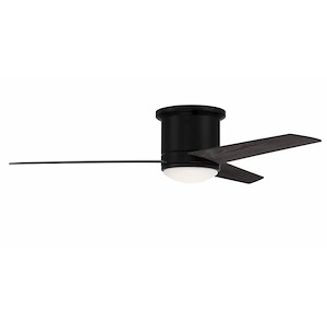 Cole - 3 Blade Ceiling Fan with Light Kit In Contemporary Style-10.62 Inches Tall and 52 Inche Wide