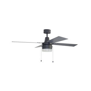 Dalton - 4 Blade Ceiling Fan with Light Kit in Transitional Style - 48 inches wide by 15.79 inches high