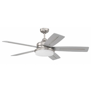Drew - 5 Blade Ceiling Fan with Light Kit-16.59 Inches Tall and 54 Inches Wide