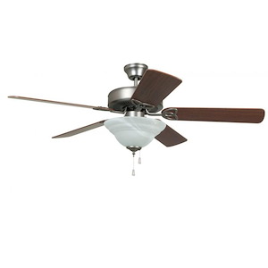 Builder Deluxe - Ceiling Fan in Traditional-Classic Style - 52 inches wide by 19.25 inches high