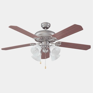 Manor - Dual Mount Ceiling Fan in Traditional Style - 52 inches wide by 19.5 inches high - 1215858