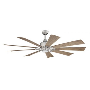 Eastwood - Ceiling Fan with Light Kit in Transitional-Outdoor Style - 60 inches wide by 15.72 inches high