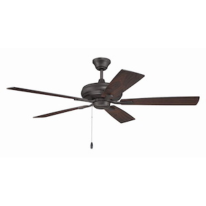 Eos - 5 Blade Ceiling Fan-14.25 Inch Tall and 52 Inch Wide - 1397236