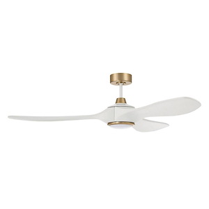 Envy - 3 Blade Ceiling Fan with Light Kit-14.5 Inches Tall and 60 Inches Wide - 1338191