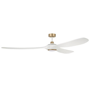 Envy - 3 Blade Ceiling Fan with Light Kit-14.5 Inches Tall and 84 Inches Wide