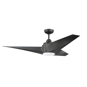 Freestyle - Ceiling Fan with Light Kit in Contemporary Style - 56 inches wide by 15.86 inches high